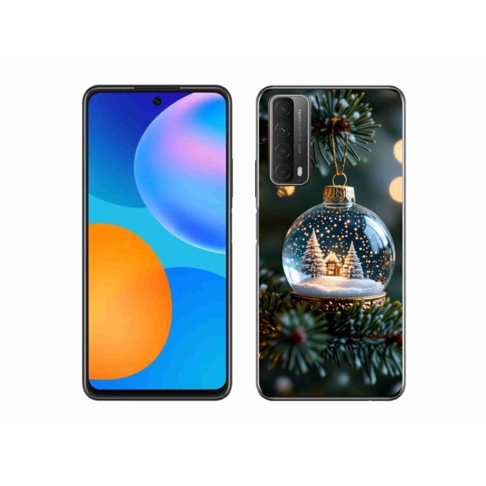 Gél borítás mmCase a Huawei P Smart (2021) - Karácsonyi gömb 2