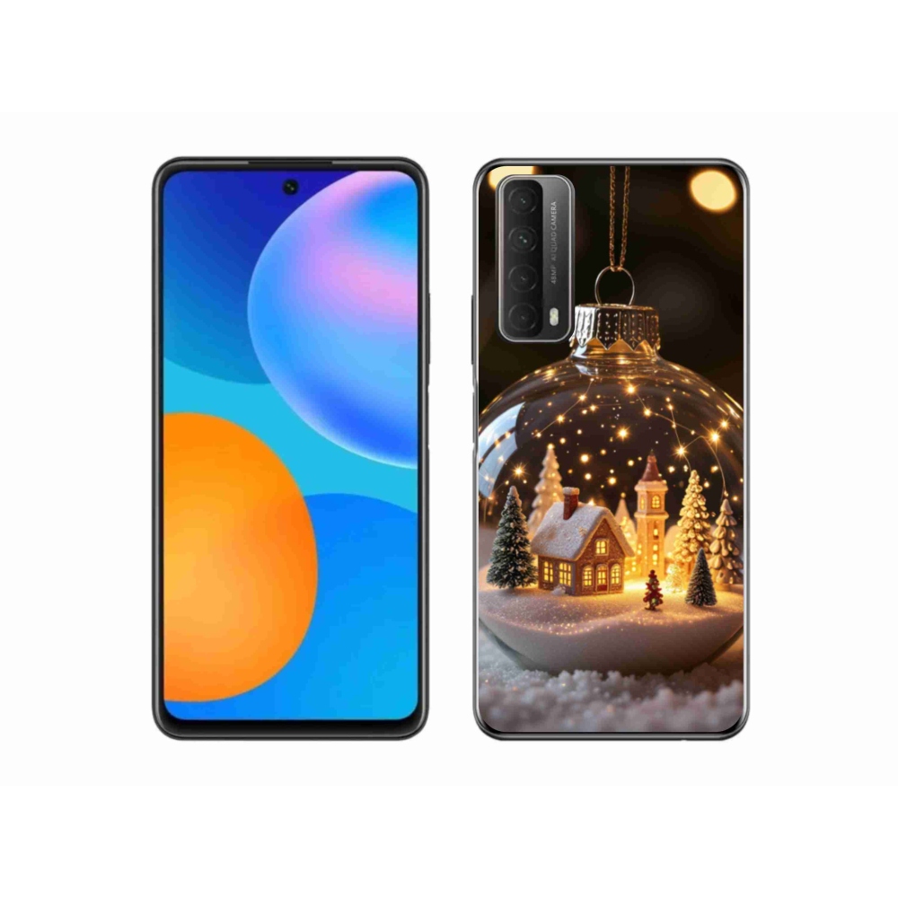 Gél borítás mmCase a Huawei P Smart (2021) - Karácsonyi gömb 3
