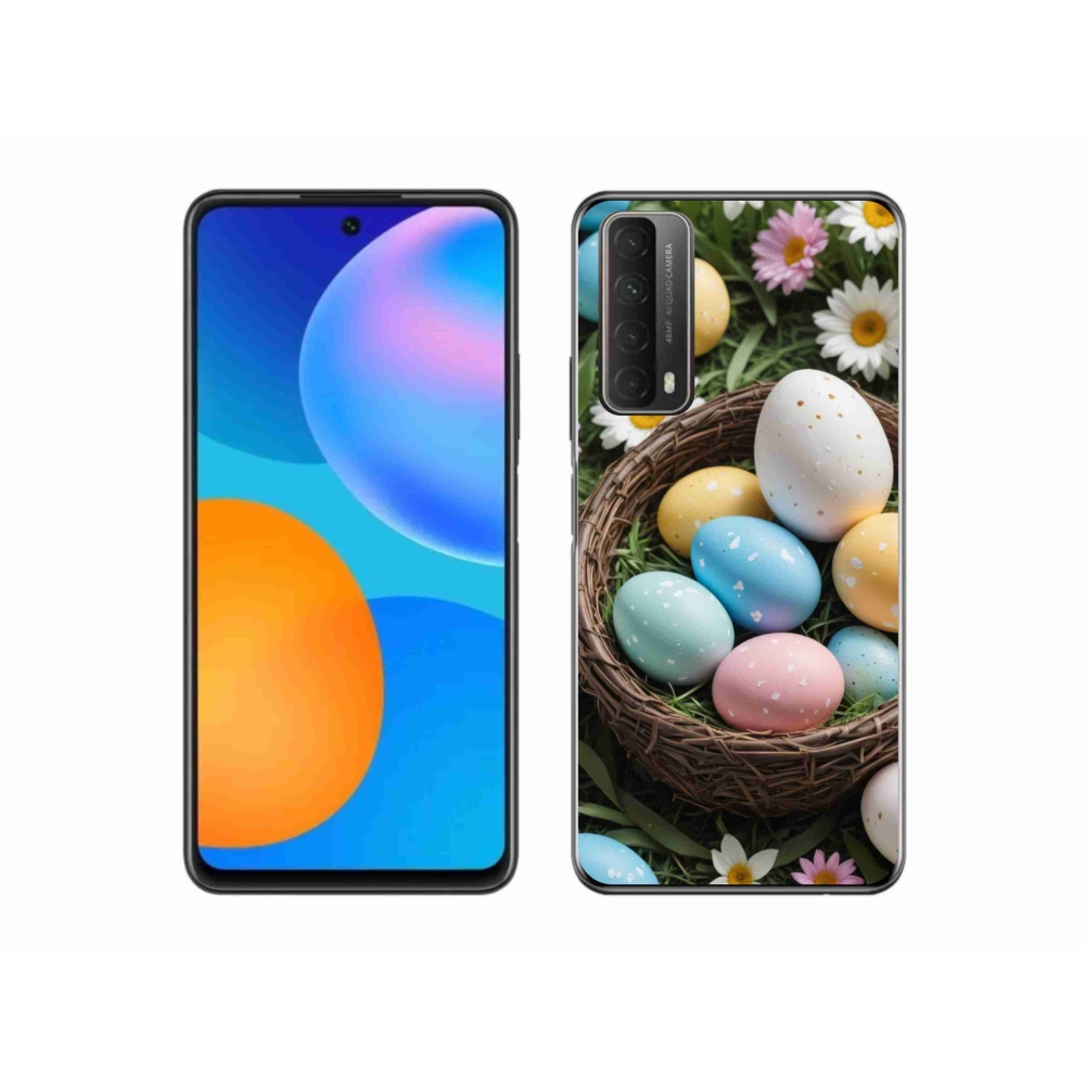 Zselés borítás mmCase a Huawei P Smart (2021) - Húsvéti tojások 2
