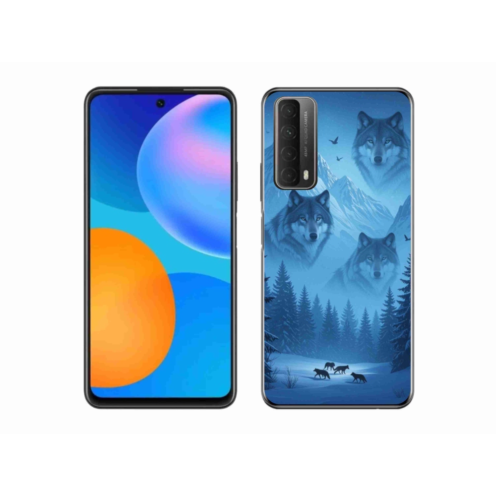 Gél védőhuzat mmCase a Huawei P Smart (2021) - farkas csomaghoz