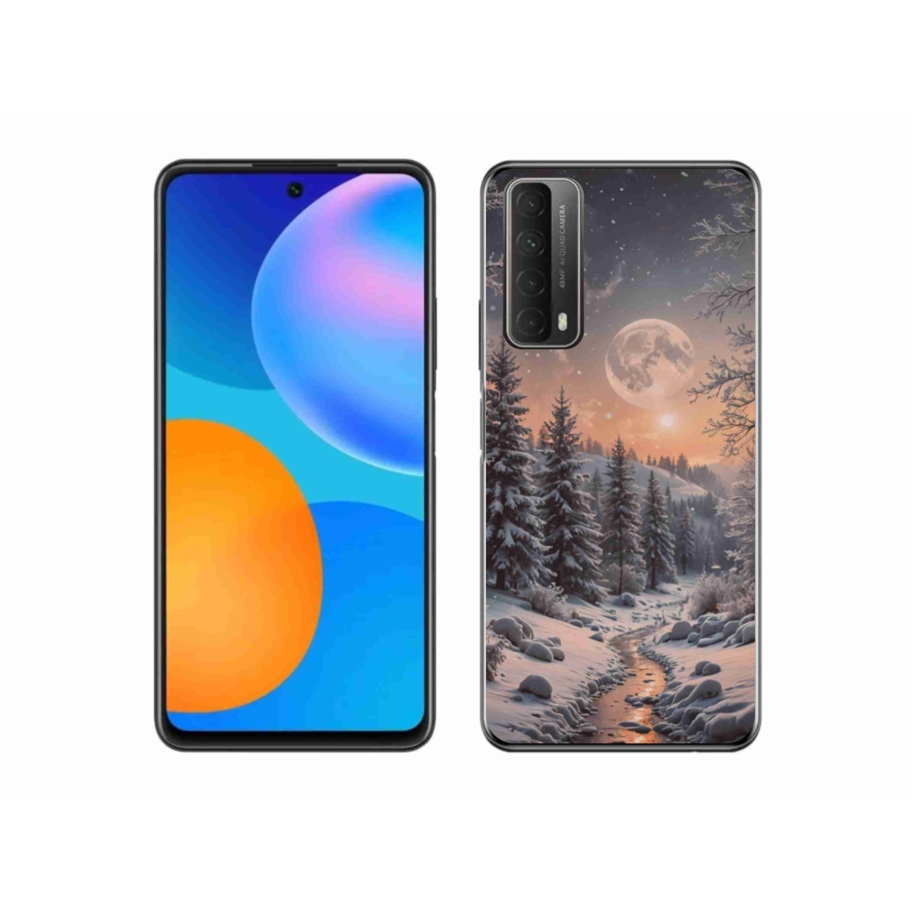 Gél borítás mmCase a Huawei P Smart (2021) - téli táj 2