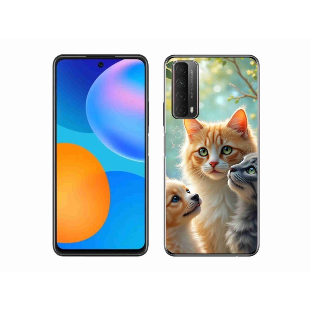 Gél borítás mmCase a Huawei P Smart (2021) - állatbarátok 2
