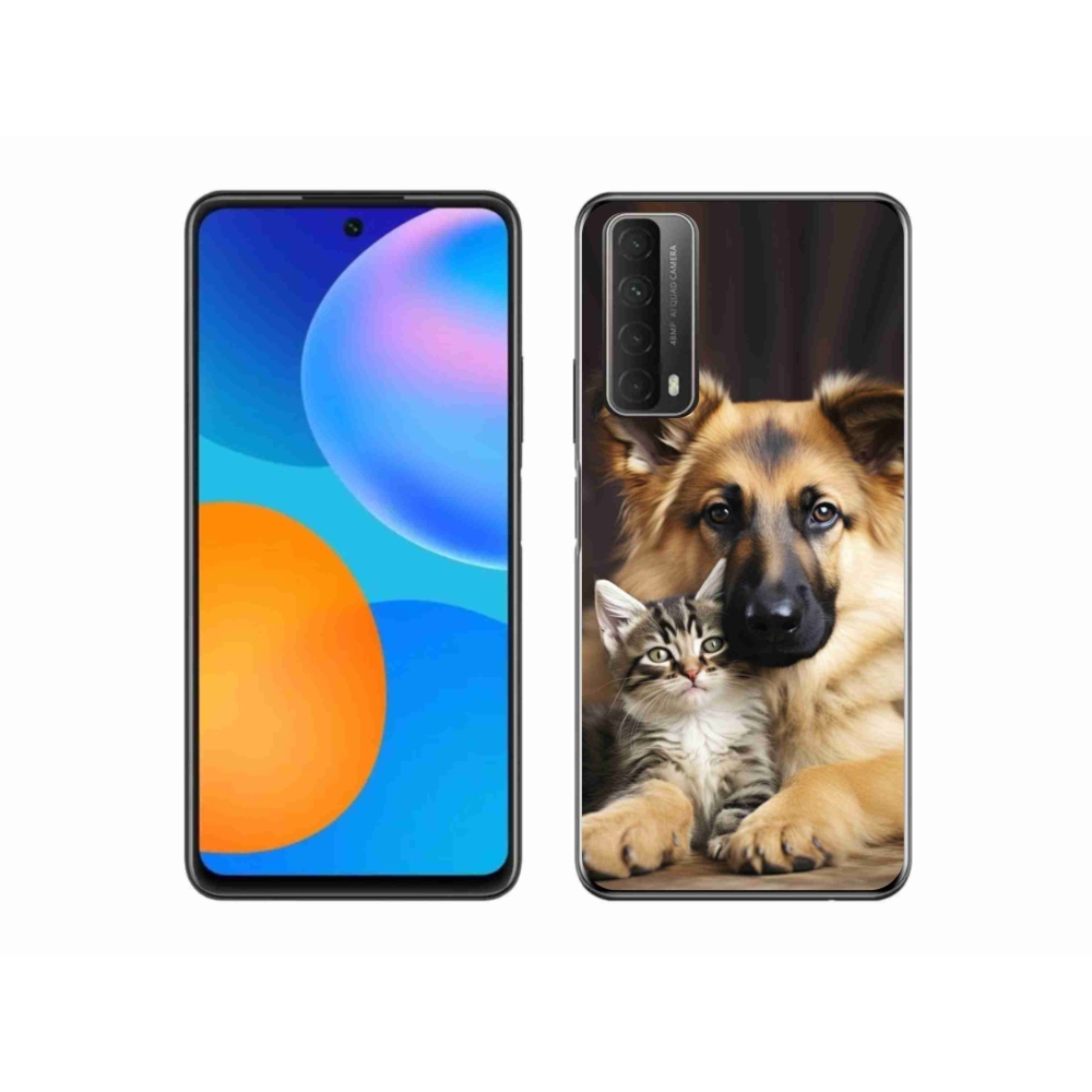 Gél borítás mmCase a Huawei P Smart (2021) - állatbarátság