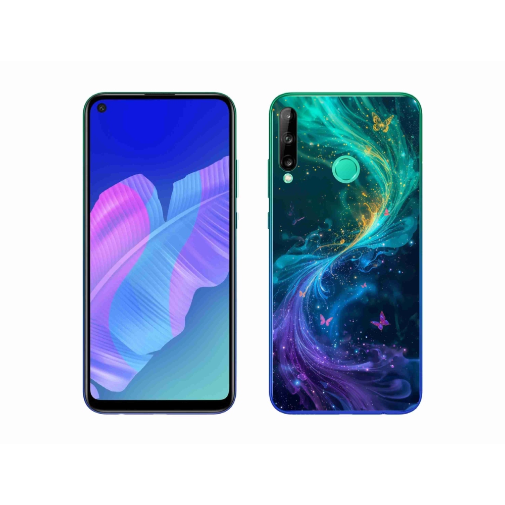 Gél borítás mmCase a Huawei P40 Lite E számára - absztrakt motívum 31