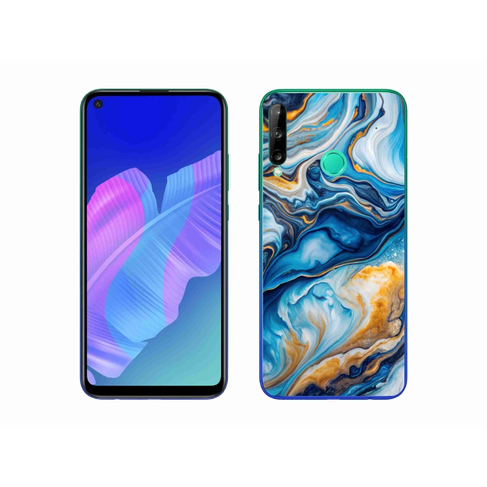 Gél borítás mmCase a Huawei P40 Lite E számára - absztrakt motívum 34