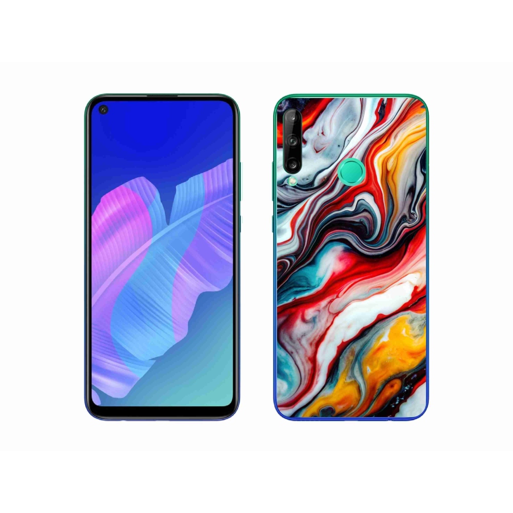 Zselés borítás mmCase a Huawei P40 Lite E számára - absztrakt motívum 35
