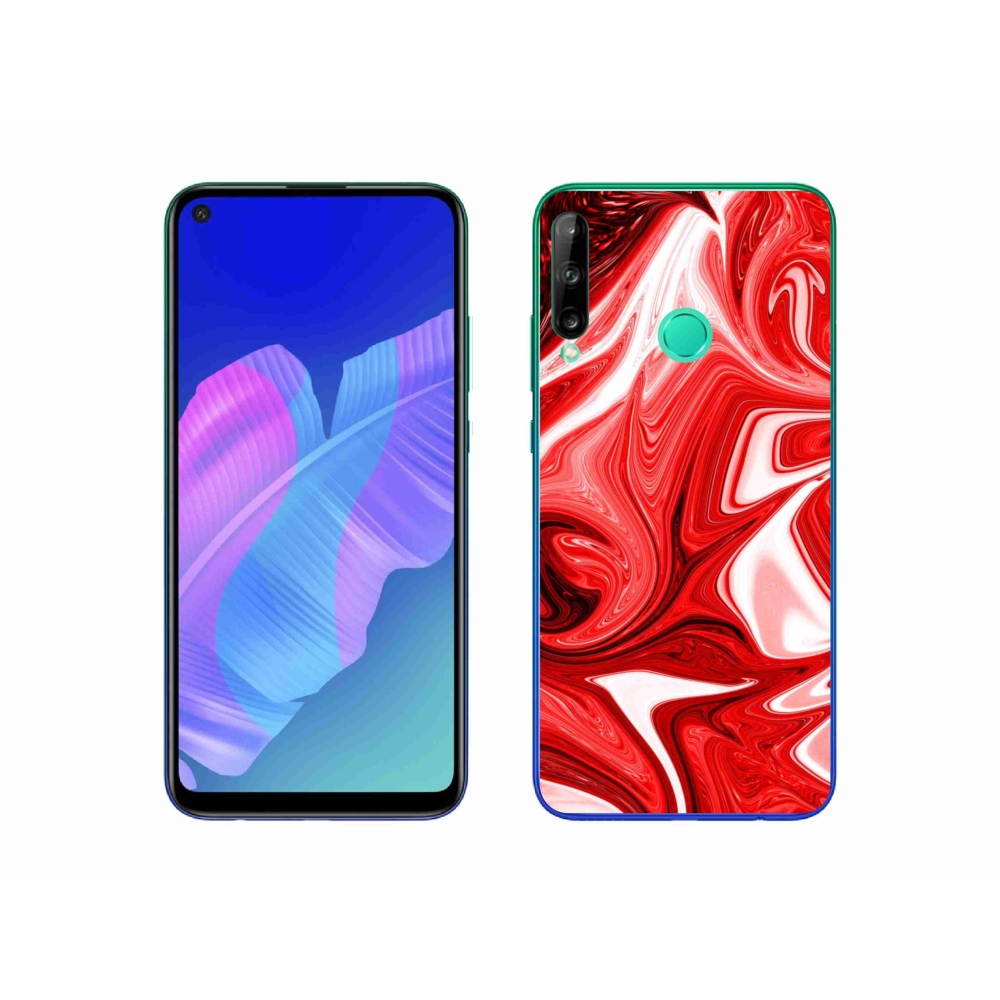 Gél borítás mmCase a Huawei P40 Lite E számára - absztrakt motívum 43