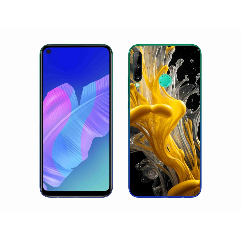 Zselés borítás mmCase a Huawei P40 Lite E számára - absztrakt motívum 48
