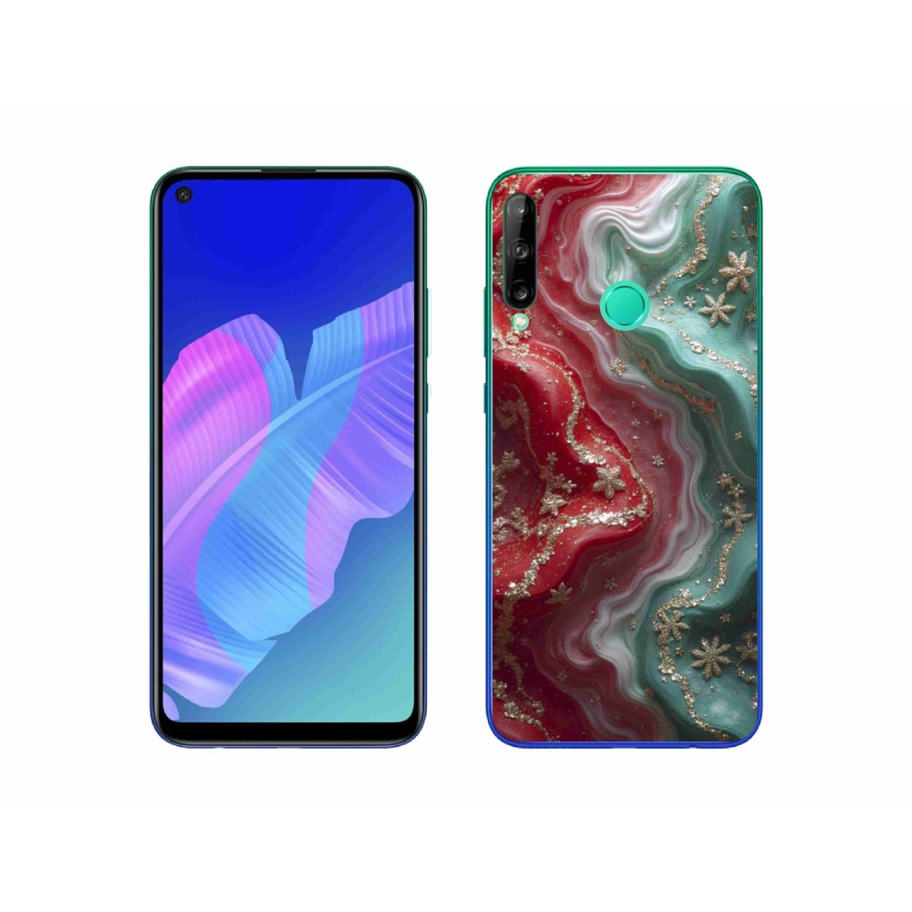 Gél borítás mmCase a Huawei P40 Lite E számára - absztrakt motívum 54