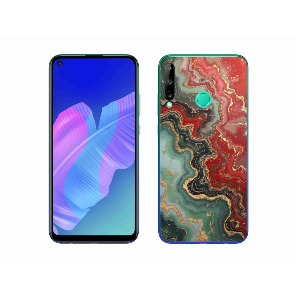 Zselés borítás mmCase a Huawei P40 Lite E számára - absztrakt motívum 55