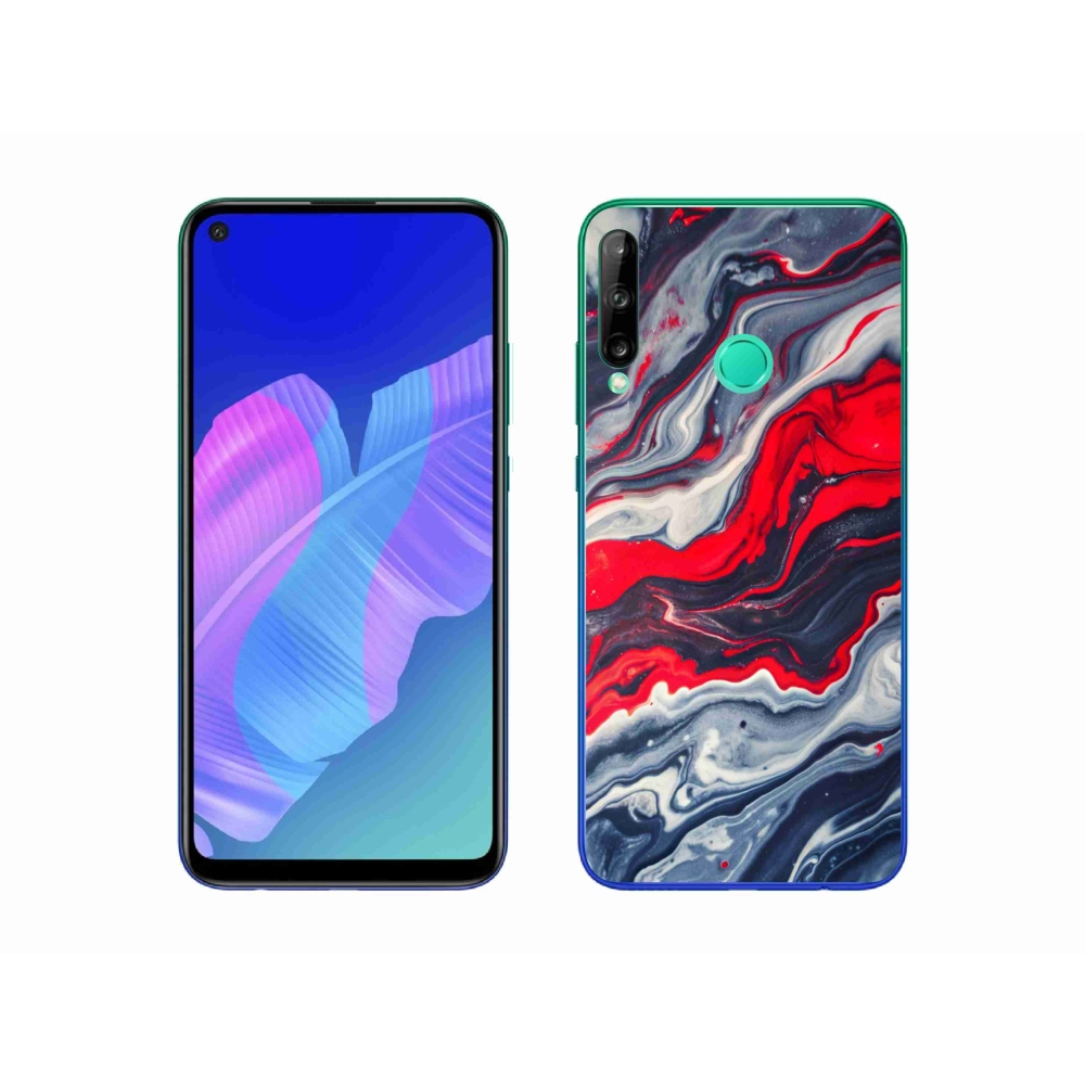 Zselés borítás mmCase a Huawei P40 Lite E számára - absztrakt motívum 59
