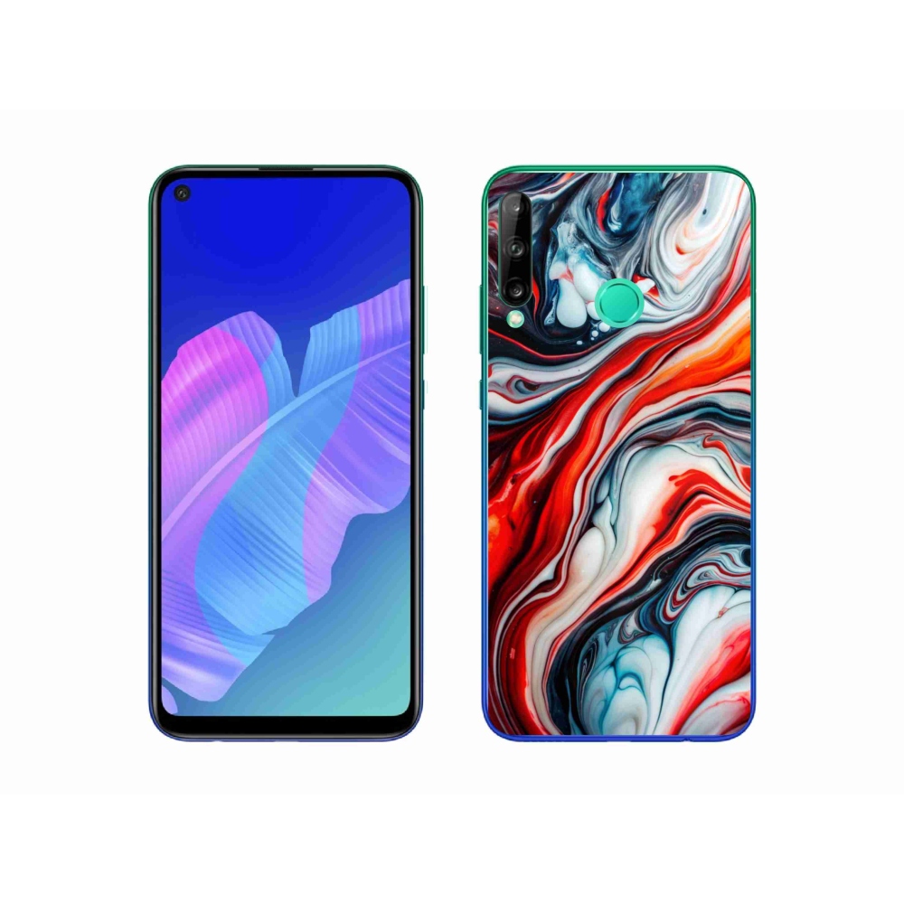 Gél borítás mmCase a Huawei P40 Lite E készülékhez - absztrakt motívum 63