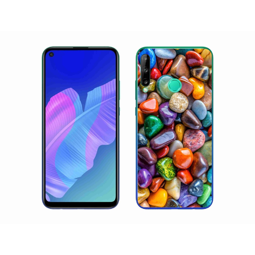 Gél borítás mmCase a Huawei P40 Lite E készülékhez - színes strasszkövek