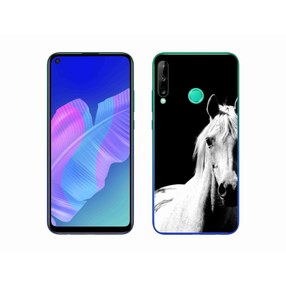 Zselés borítás mmCase a Huawei P40 Lite E - fehér ló 5