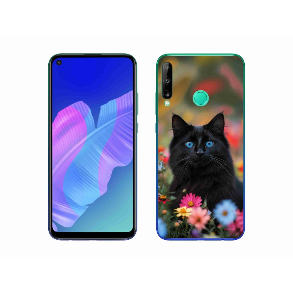 mmCase gél tok a Huawei P40 Lite E-hez – fekete cica 4