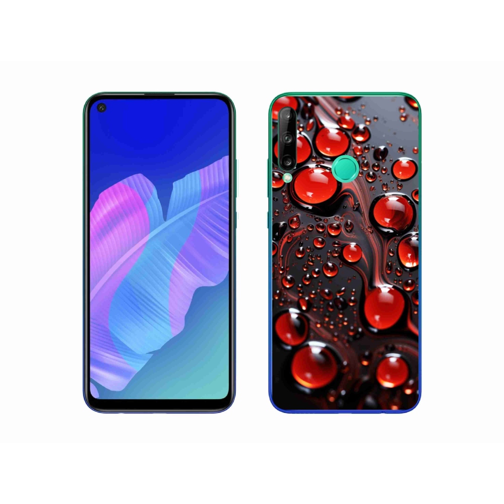 Zselés borítás mmCase a Huawei P40 Lite E - piros csepp 2