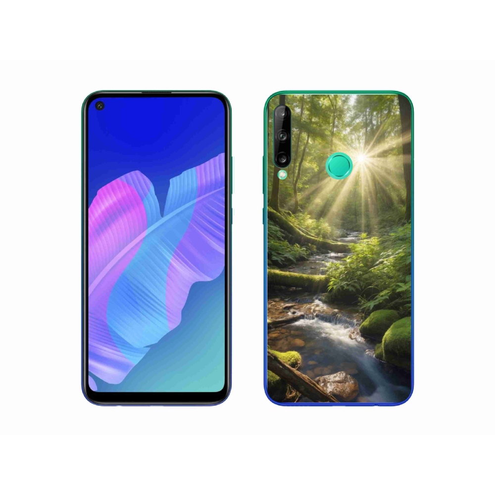 Gél borítás mmCase a Huawei P40 Lite E számára - az erdő mélysége