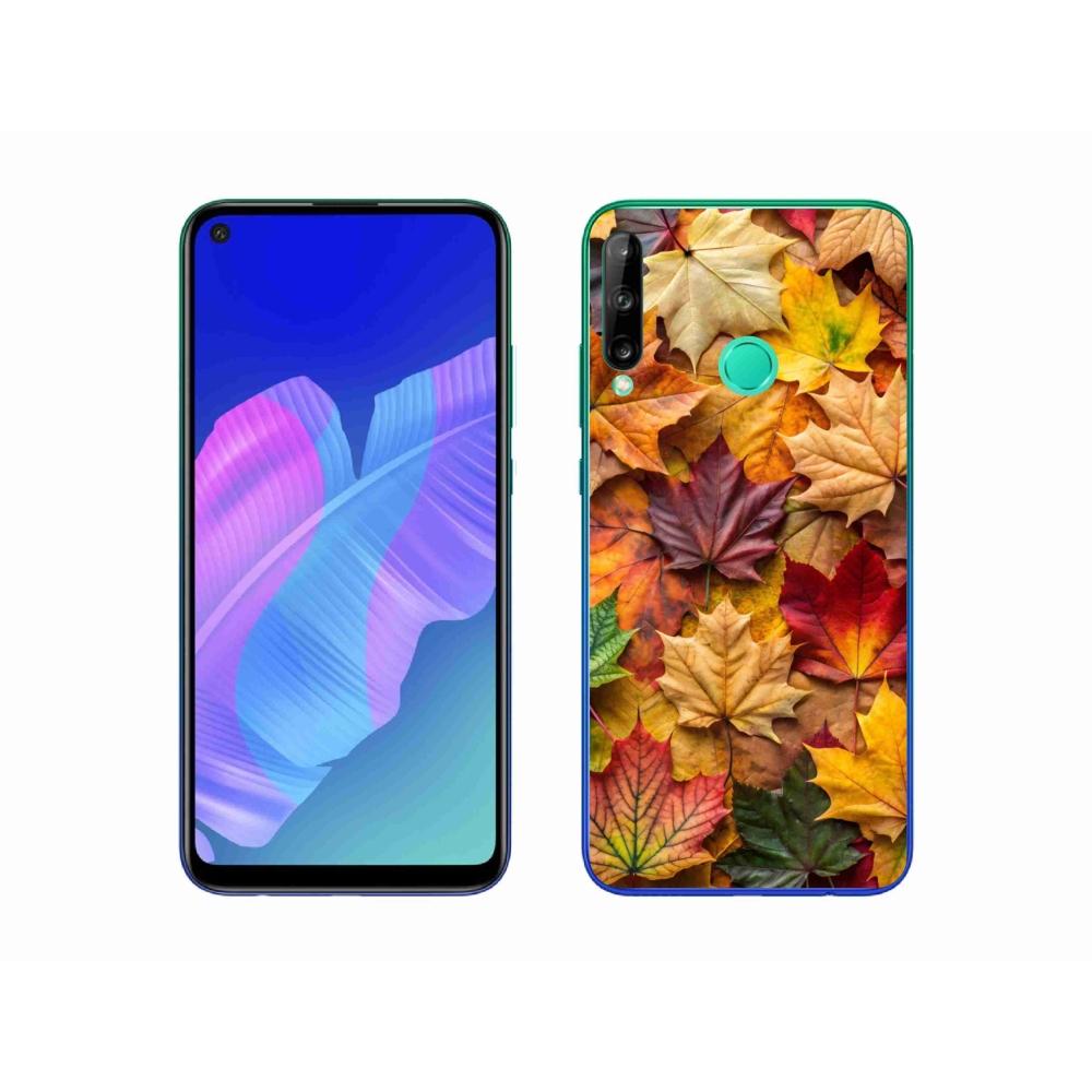 Gél borítás mmCase a Huawei P40 Lite E - juharlevelek 2