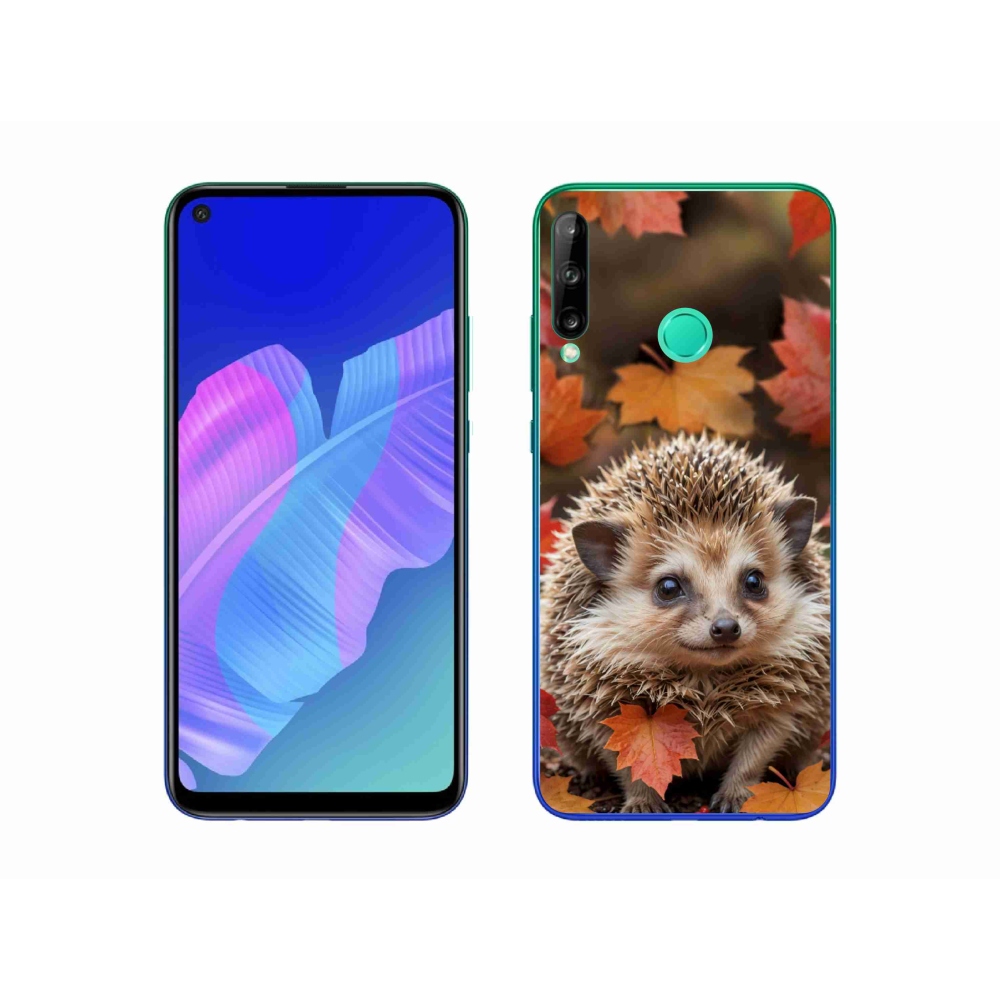 mmCase gél tok a Huawei P40 Lite E-hez – sündisznó a levelek között