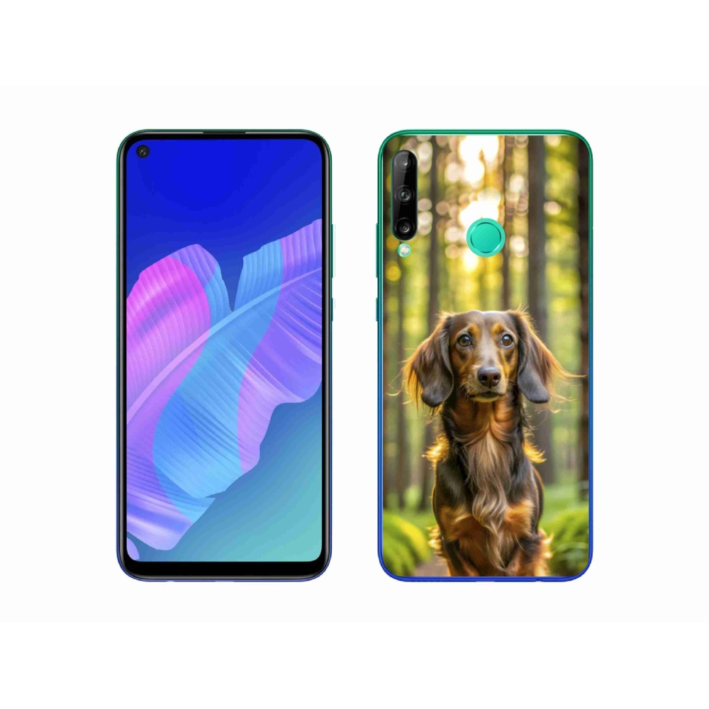 Gél borítás mmCase a Huawei P40 Lite E - dachshund 4 számára
