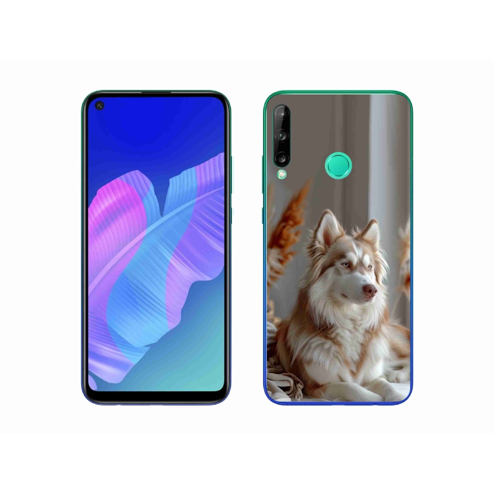mmCase gél tok a Huawei P40 Lite E-hez – nyugodt szibériai husky