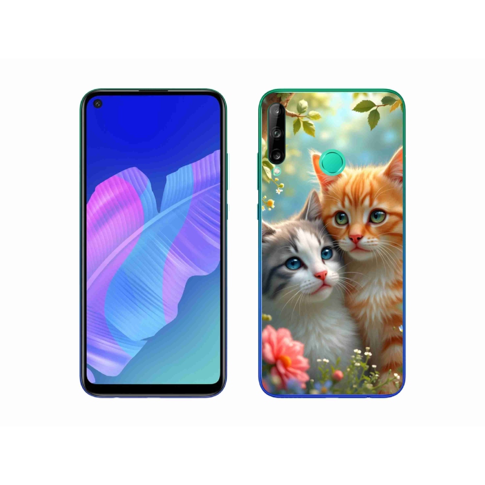 Gél borítás mmCase a Huawei P40 Lite E - cat love 2 számára