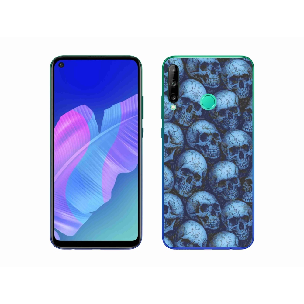Zselés borítás mmCase a Huawei P40 Lite E - koponyákhoz