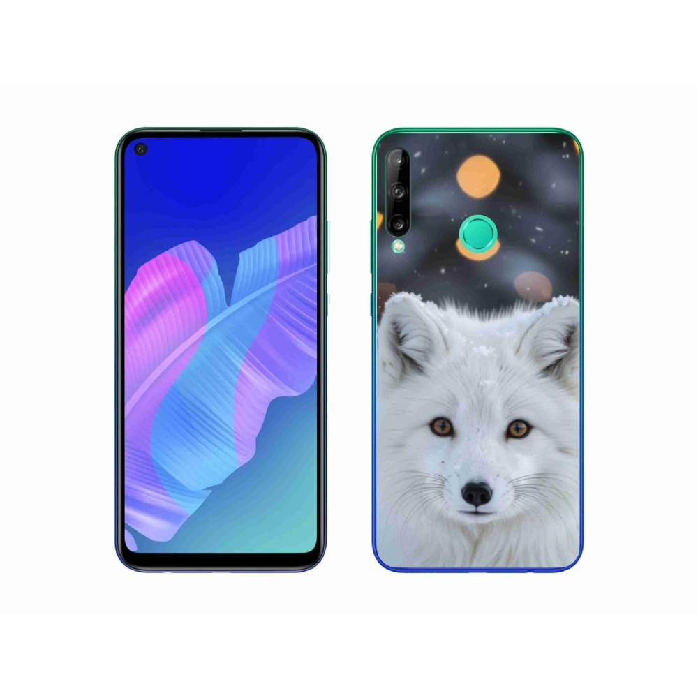 Zselés borítás mmCase a Huawei P40 Lite E készülékhez - polár róka