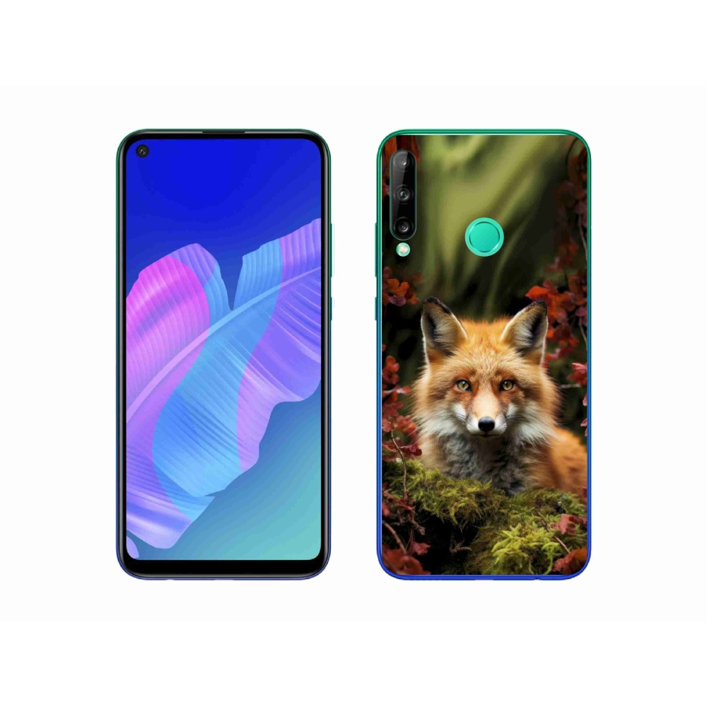mmCase gél tok a Huawei P40 Lite E-hez – róka az erdőben
