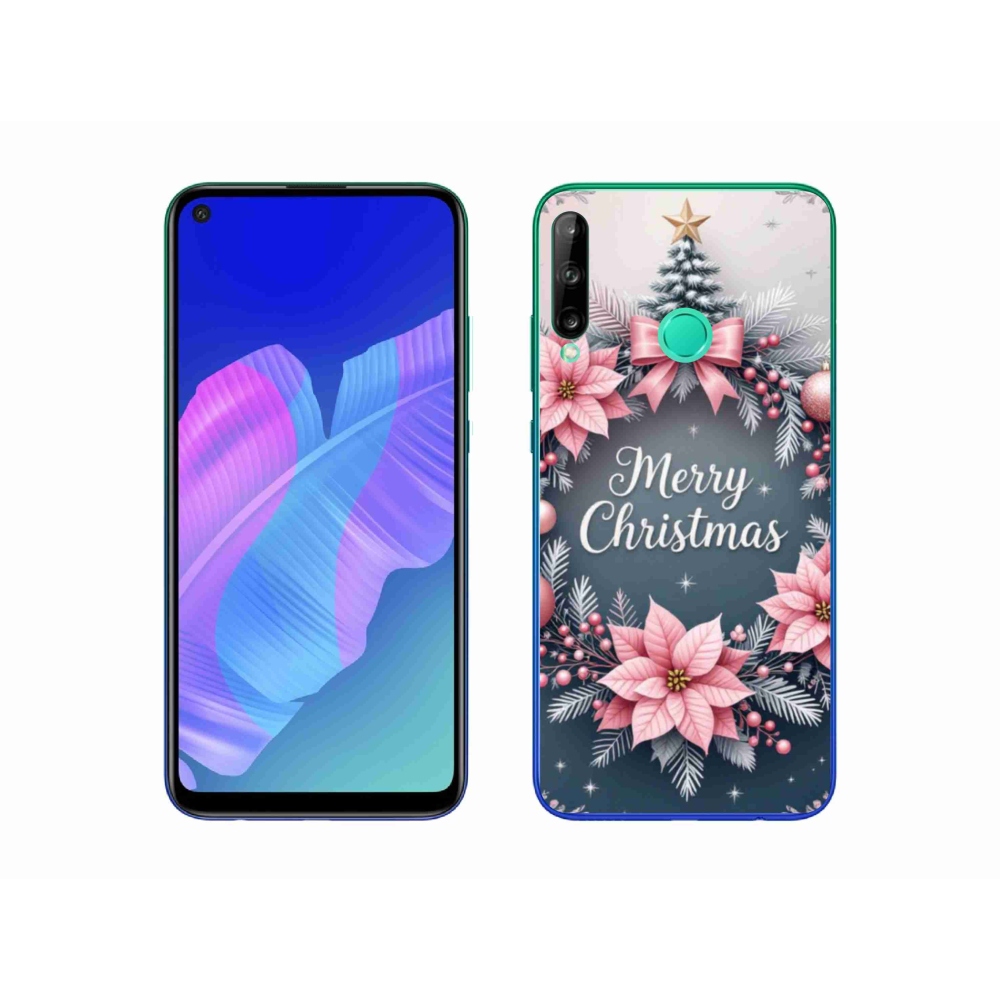 Gél borító mmCase a Huawei P40 Lite E számára - boldog karácsonyt!