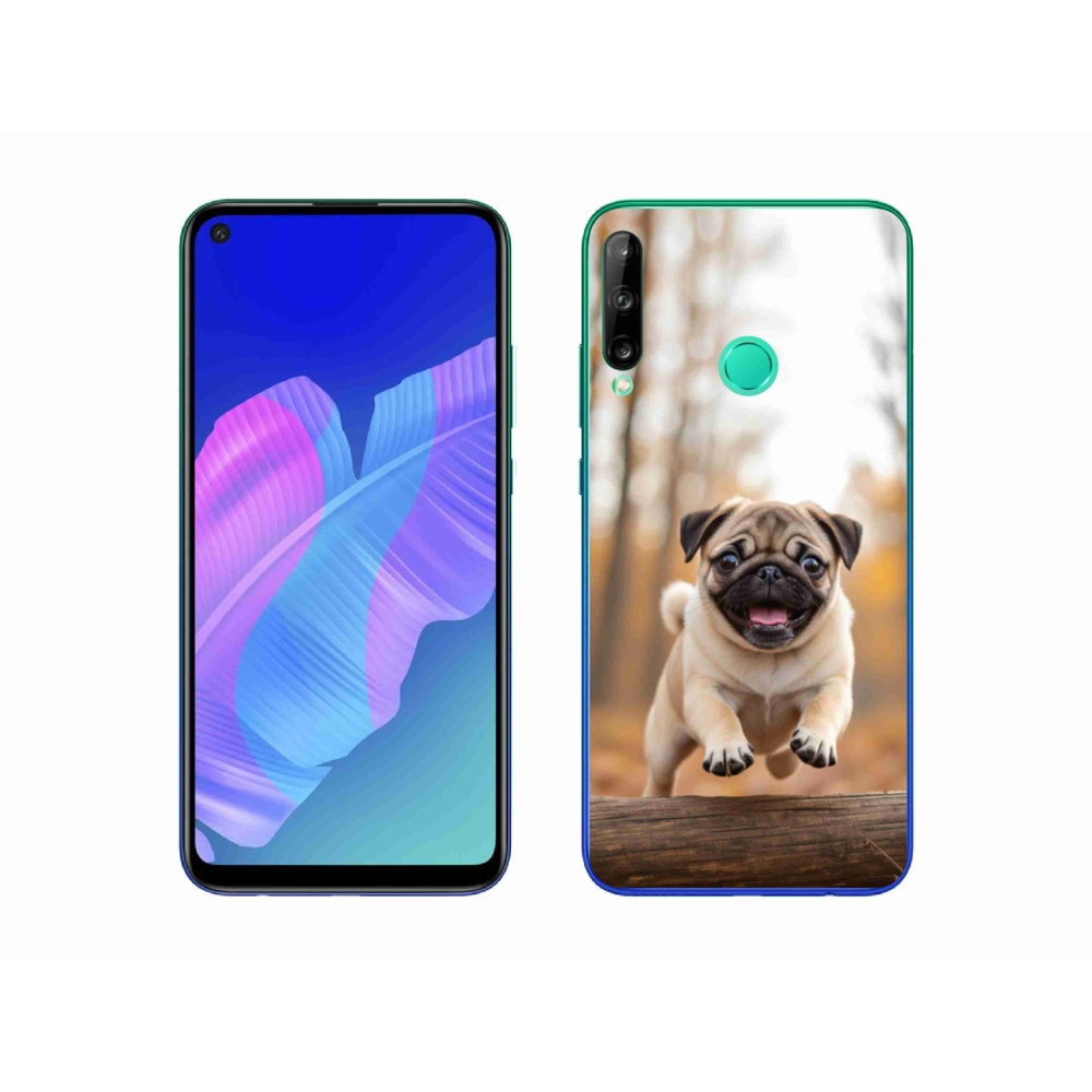 Zselés borítás mmCase a Huawei P40 Lite E - mopsz 2 számára
