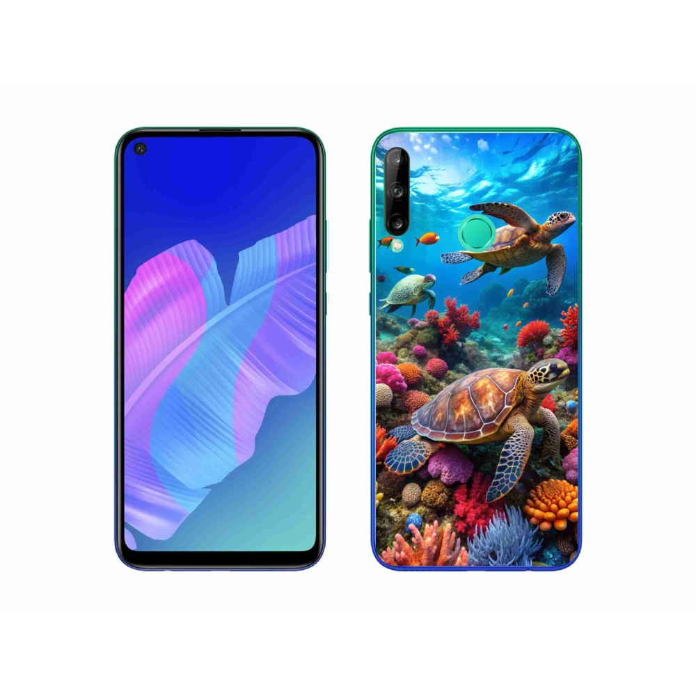 Gél borítás mmCase a Huawei P40 Lite E - Sea World 2 számára
