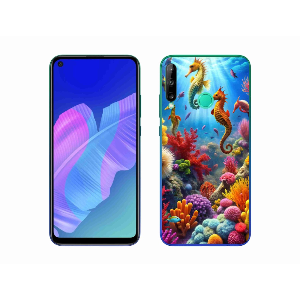 Gél borítás mmCase a Huawei P40 Lite E - Sea World 3 számára