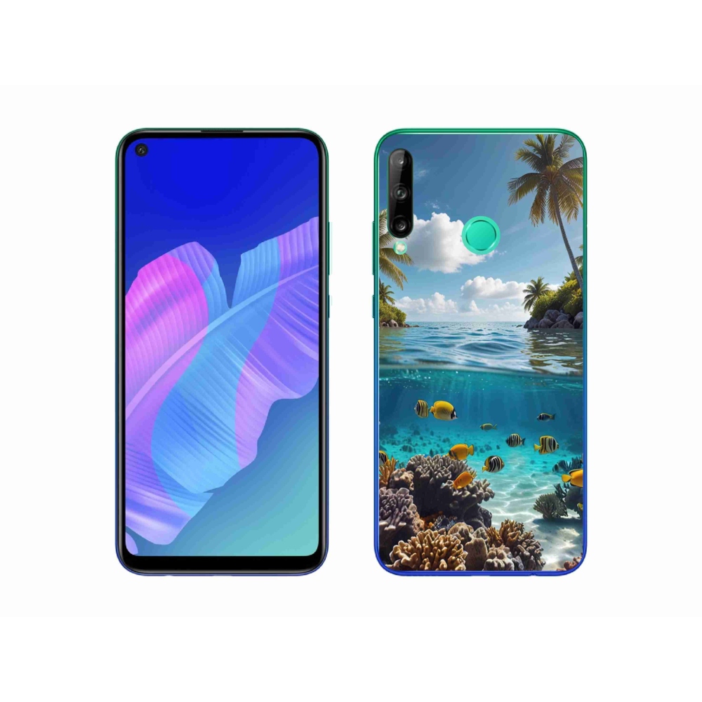 Gél borítás mmCase a Huawei P40 Lite E - Sea World 4 számára