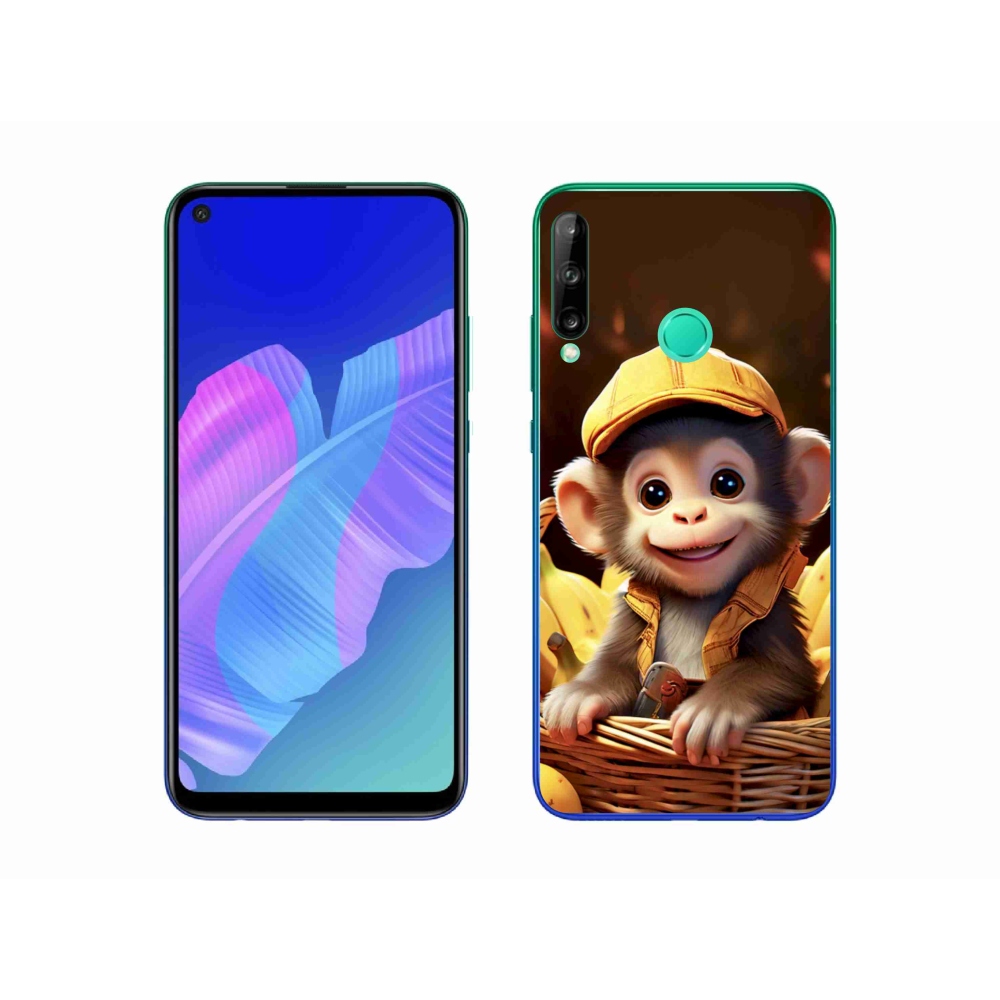 mmCase gél tok a Huawei P40 Lite E-hez – majom a kosárban