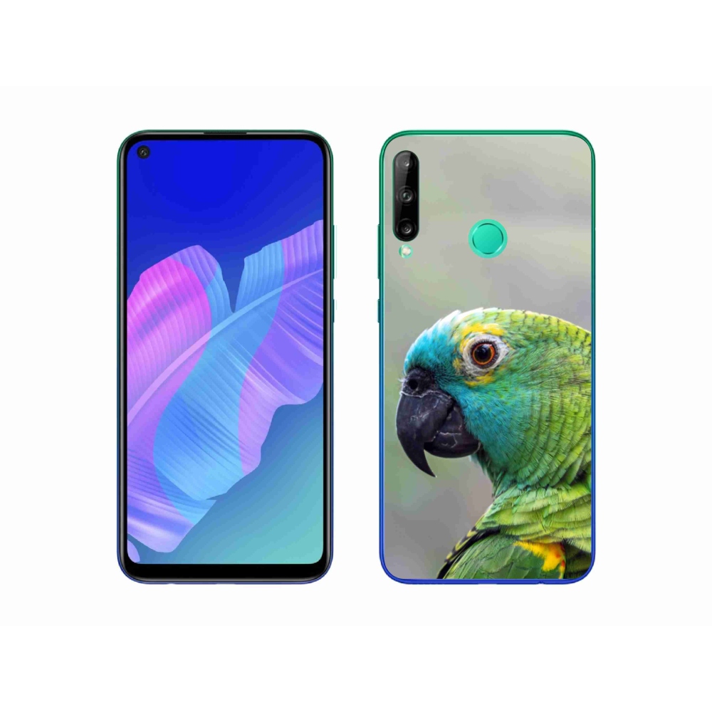 Gél borítás mmCase a Huawei P40 Lite E számára - papagáj amazon