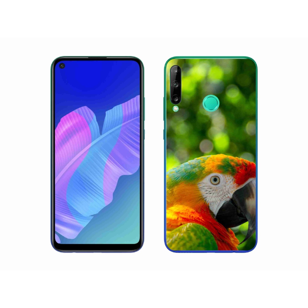 Gél borítás mmCase a Huawei P40 Lite E készülékhez - papagáj ara 3