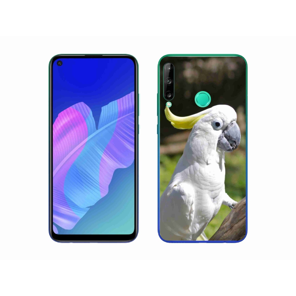 Gél borítás mmCase a Huawei P40 Lite E készülékhez - papagáj kakadu 2
