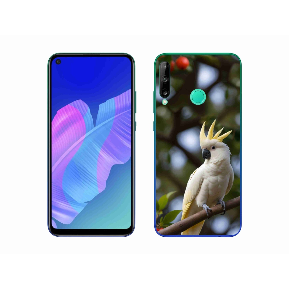 mmCase gélhuzat a Huawei P40 Lite E-hez – kakadu papagáj 3