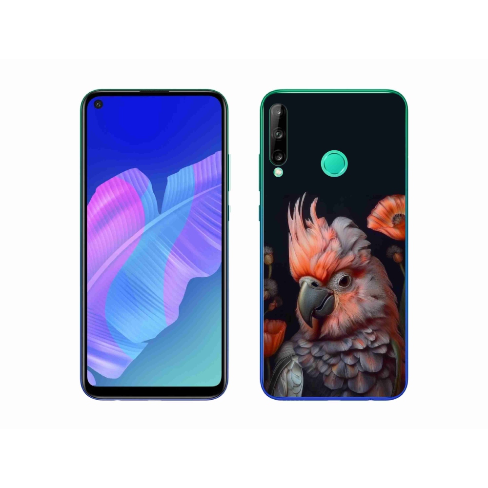 mmCase gél tok a Huawei P40 Lite E-hez – színes kakadu papagáj