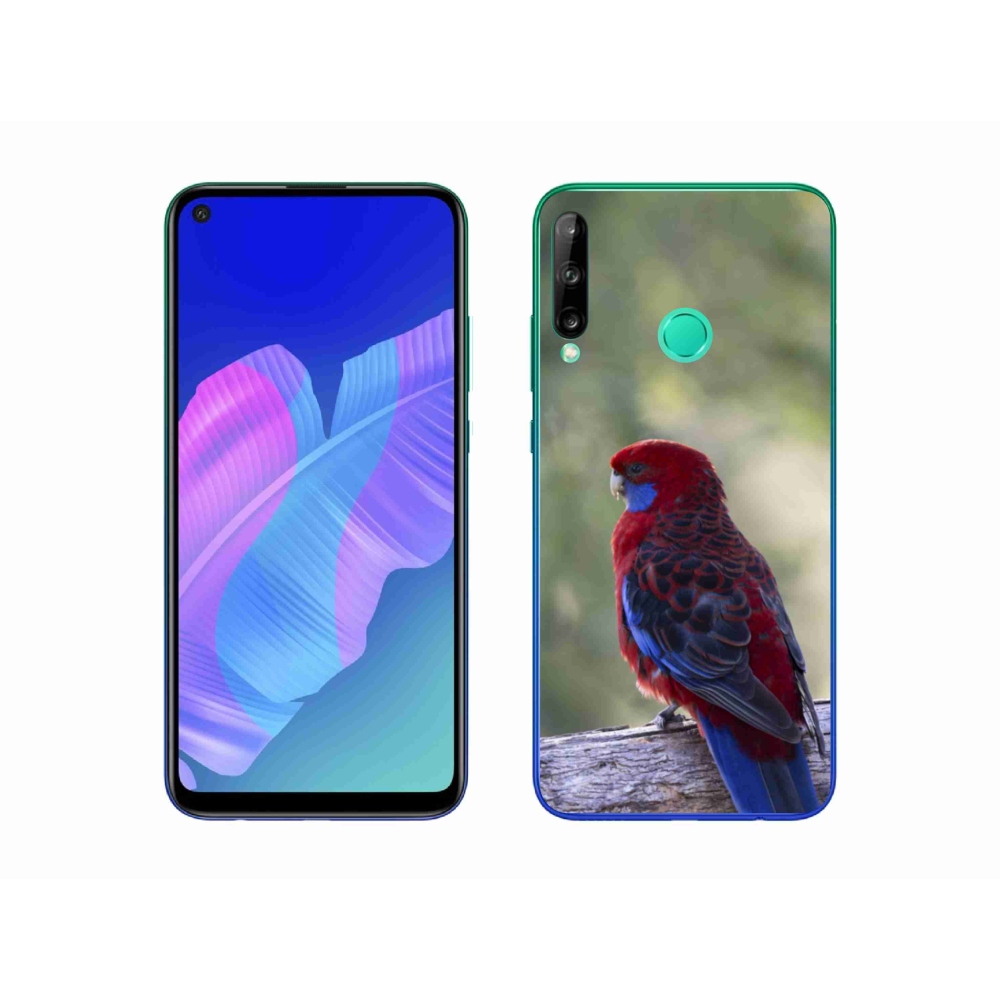 Zselés borítás mmCase a Huawei P40 Lite E készülékhez - papagáj rosela