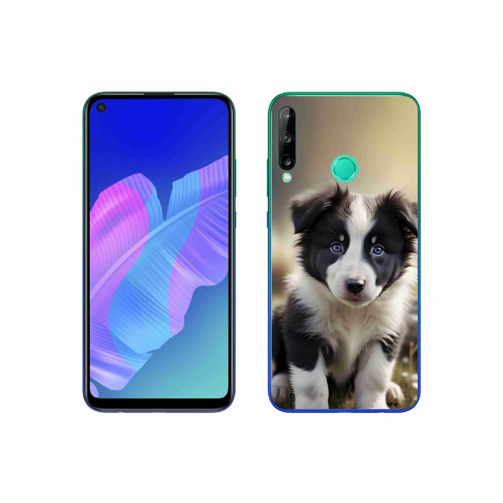 mmCase gél tok a Huawei P40 Lite E-hez – aranyos border collie