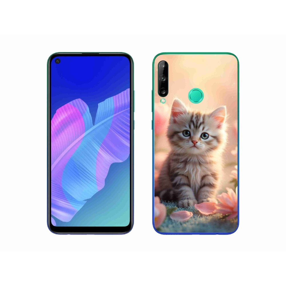 Gél borító mmCase a Huawei P40 Lite E számára - aranyos cica 8