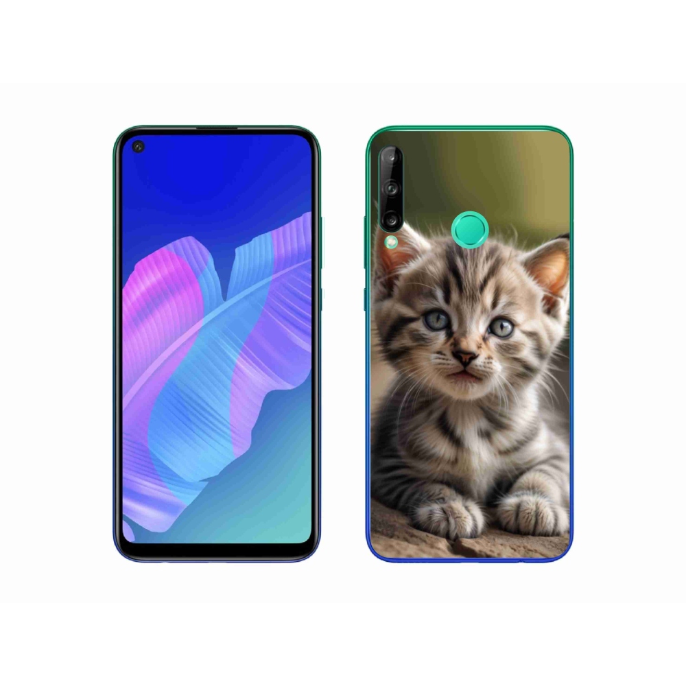 Gél borító mmCase a Huawei P40 Lite E számára - aranyos cica 9