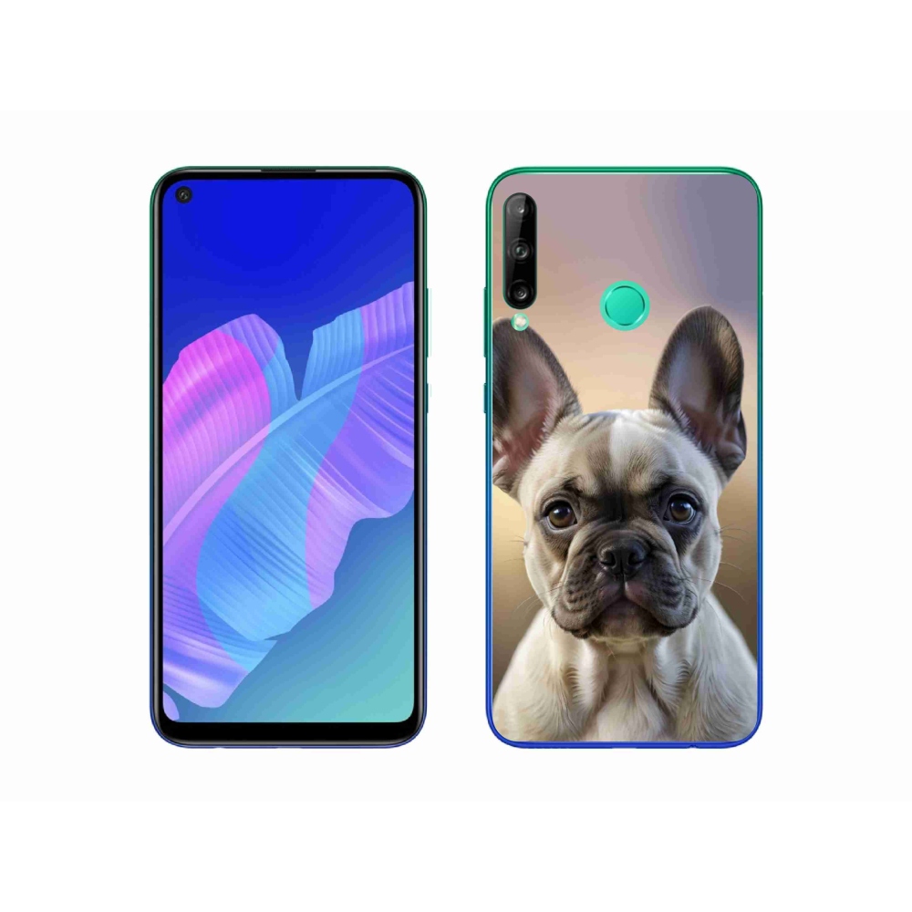 mmCase gél tok a Huawei P40 Lite E-hez – aranyos francia buldog