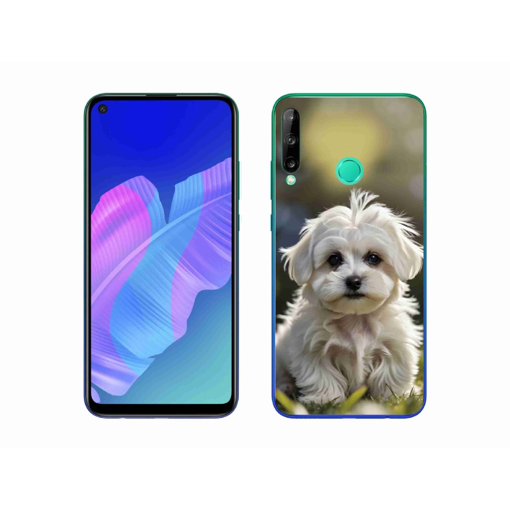 mmCase gél tok a Huawei P40 Lite E-hez – aranyos máltai kutyus