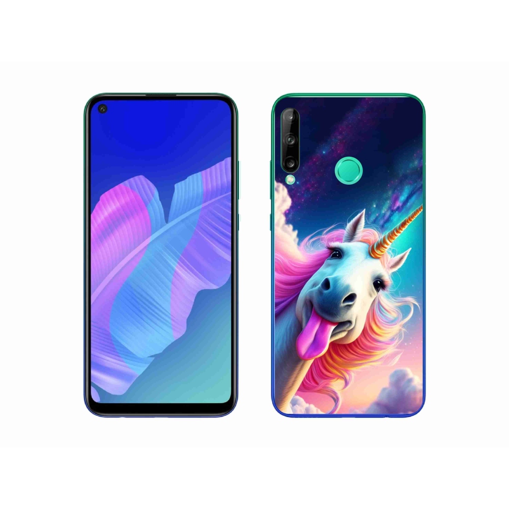 mmCase gél tok a Huawei P40 Lite E-hez – őrült egyszarvú
