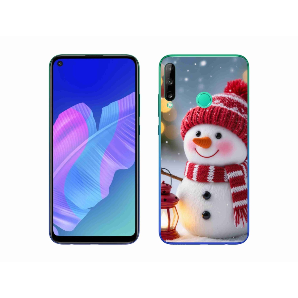 Gél borítás mmCase a Huawei P40 Lite E - hóember 2 számára