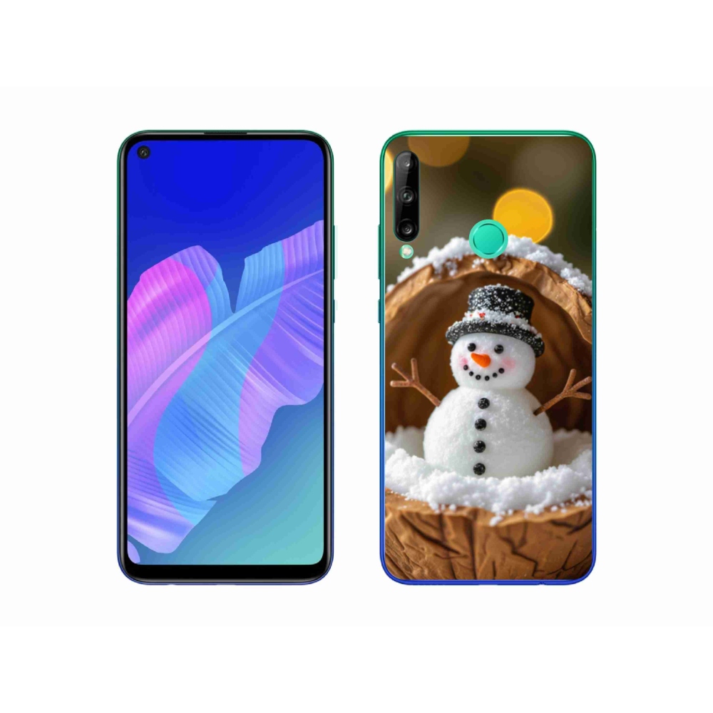 Gél borítás mmCase a Huawei P40 Lite E - hóember 4