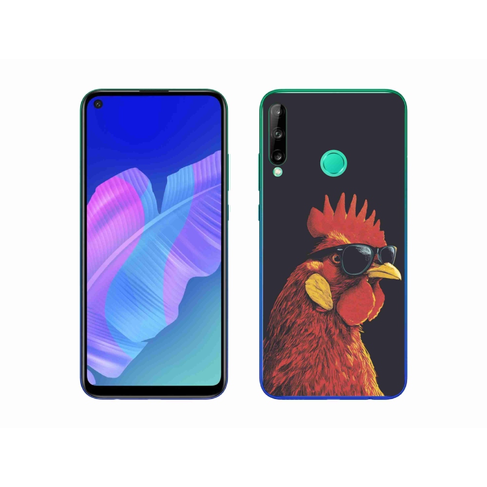 Gél borítás mmCase a Huawei P40 Lite E számára - elegáns kakas